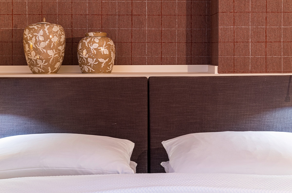 Bett in einer Familien-Suite