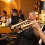 Peter Birnthaler an der Trompete