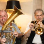 Musiker am Spielen