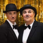 Personal in Charlie Chaplin Verkleidung