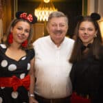 Minnie Mouse mit Herbert Schmalhofer