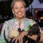 Stephanie Birnthaler mit Hund