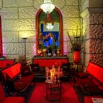 Lounge bei Nacht
