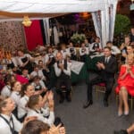 Applaus nach den gemeisterten Schlossfestspielen
