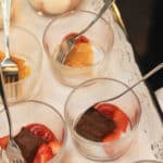 Dessert bei der Lesung