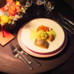 Fisch beim Degustationsmenü