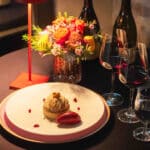 Dessert und Wein