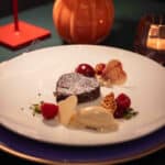 Dessert in Herzform