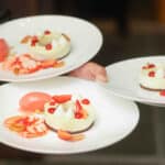 Desserts mit Erdbeeren