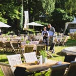 Vorbereitungen im Schlossgarten